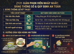 Cách sử dụng giàn phun viên nhấp nháy
