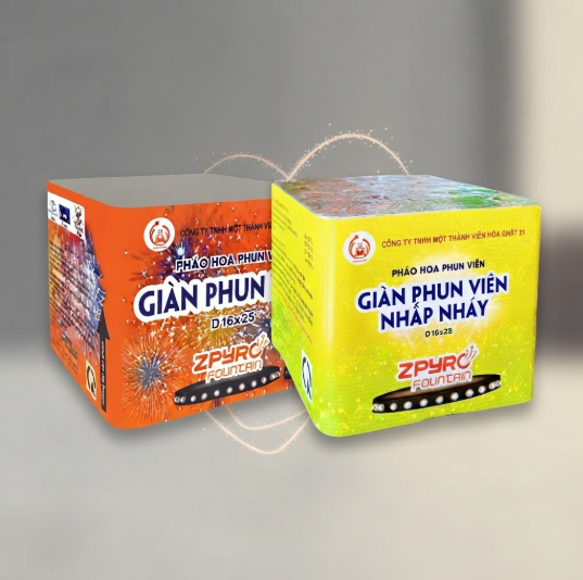 Giàn phun viên & giàn phun nhấp nháy