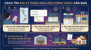 Cách tìm đại lý pháo hoa chính hãng