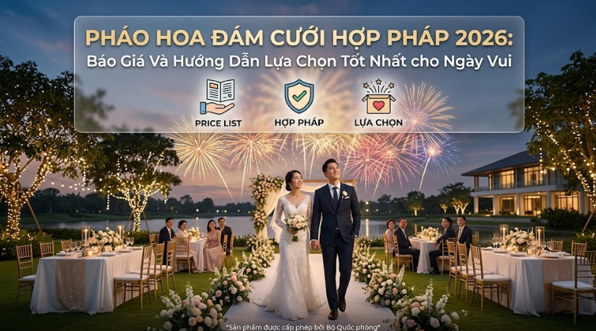 Pháo hoa đám cưới