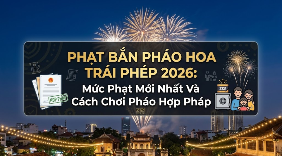 Chọn bán pháo hoa trái phép