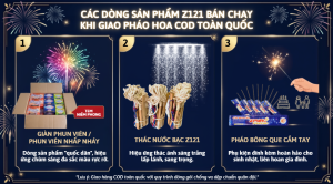 Các dòng giàn pháo hoa Z121