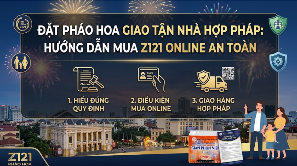 Đặt pháo hoa giao tận nhà