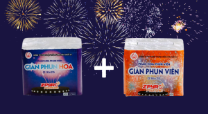Combo pháo hoa Z121